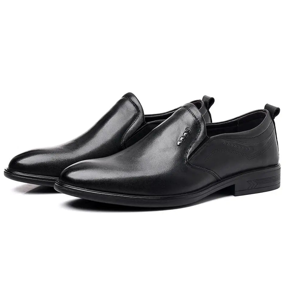 New Style Men's Leather Business Casual Comfortable Formal Shoes