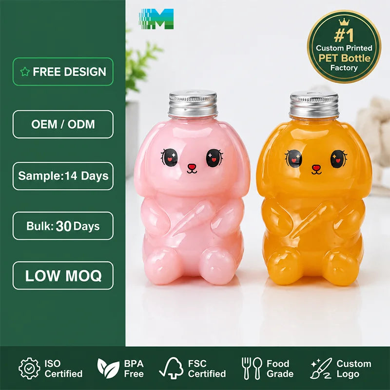 Best Price Professional Customized LOGO PET Beverage Plastic Bottle Bouteille En Plastique Juice Plastic Bottles
