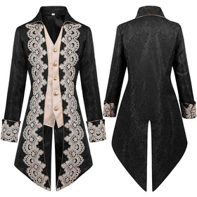 Many-style Steampunk Mid Gothic Victorian Frock Coat Uniform