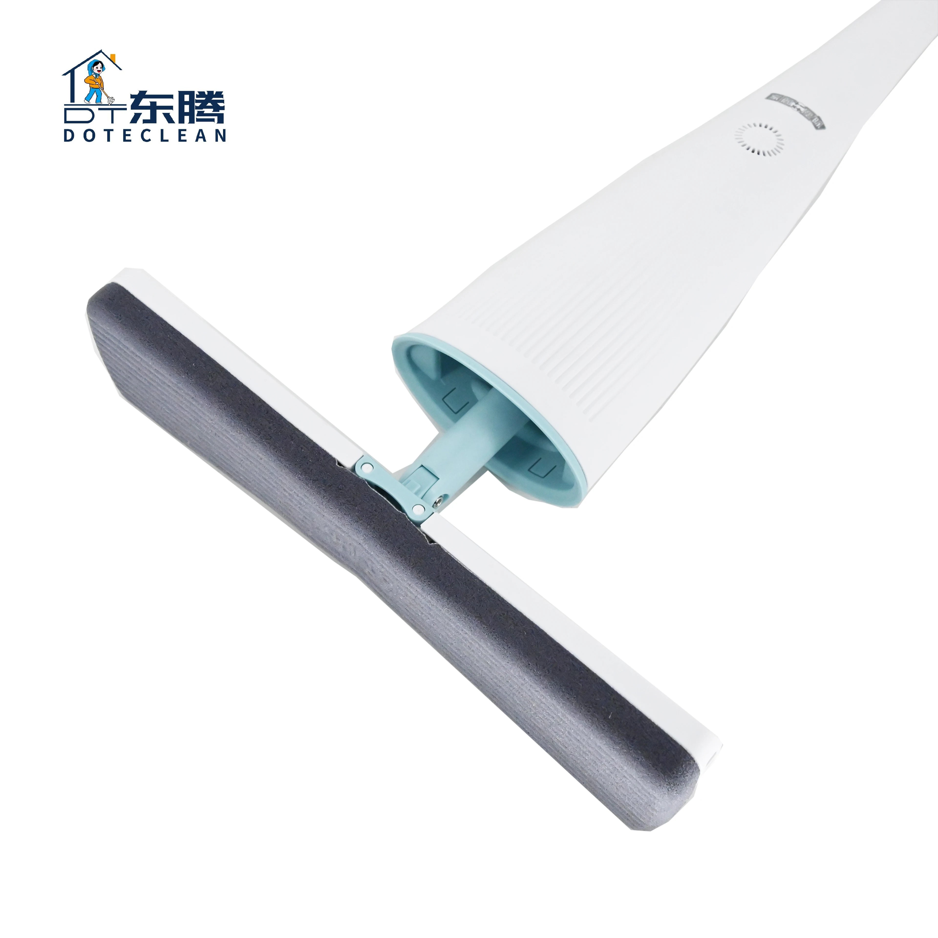 Long Handled Minimalist Style Mop Cleaning Floor Innovative Supplies the Four Side Squeezes Hands Free Rotation Sponge