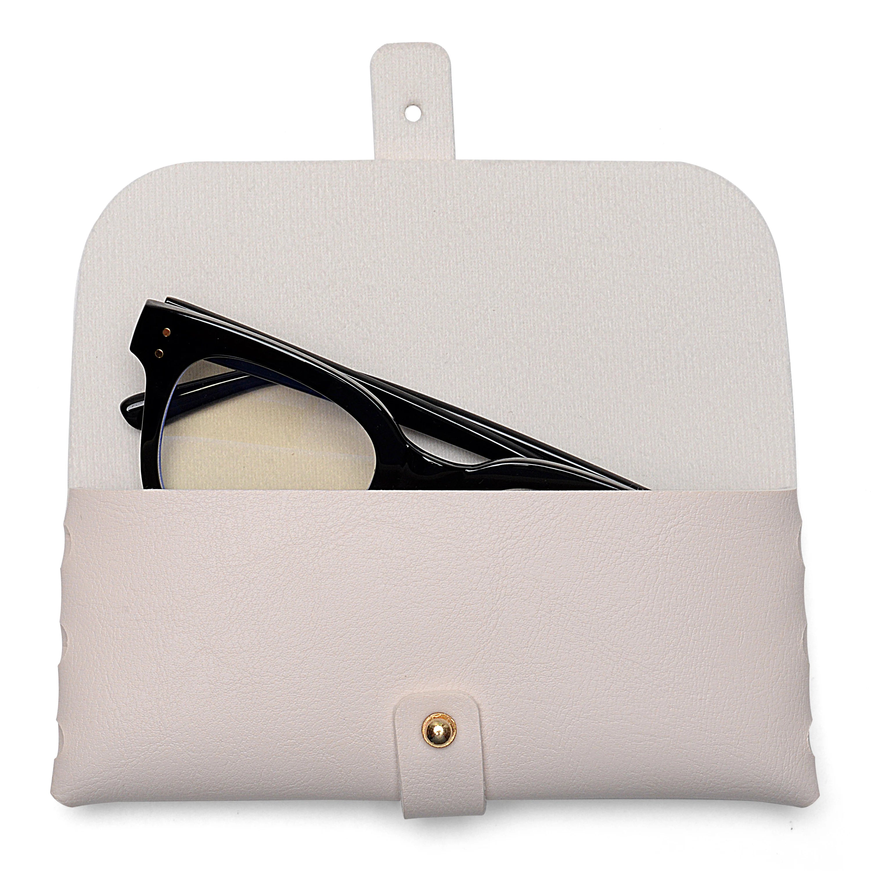 New Custom Lightweight Leather Sun Glasses Case Anti Pressure Business Gift Eyewear Pouch Sleeve Holder