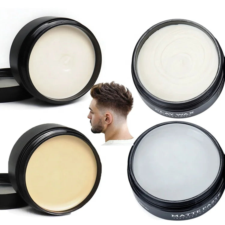Factory Supply Matt Finish Textured Hair Styling Silk Clay Texture Paste Matt Cream