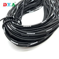 Fashion Custom Branded logo Screen Printed High Elasticity Round Elastic Cord for Shoes/clothes Shock Cord