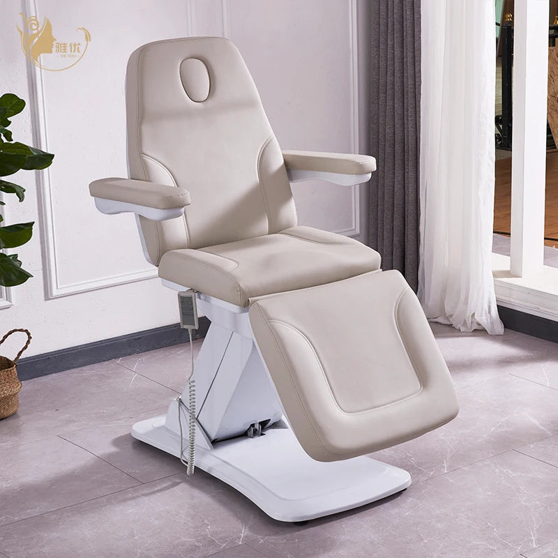 Electric Beauty Spa Bed for Massage Facial Lash Work Salon Furniture