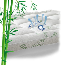 TEX-CEL Custom Hypoallergenic Bed Bug Proof Anti Dust Mite Bamboo Waterproof Mattress Covers Protector