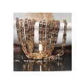 BMZ 2025 Vacuum Plating Unisex Quintuplets Necklace in 45*0.4CM 2020 Figaro Chain New Arrivals Box Special Good Quality Necklace
