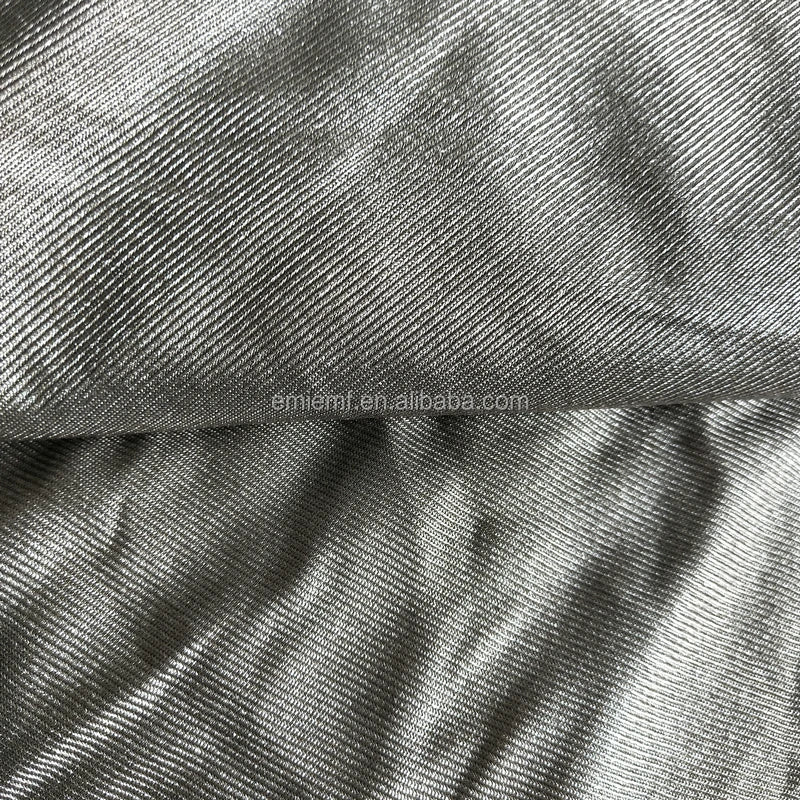 CONDUCTIVE 100% Silver Fiber Block EMF 5G WiFi Shielding and Anti-Radiation Fabric for Dresses Clothing and Covers