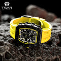 Men's SEIKO Luxury Waterproof Sport Watch Date Chronograph Fashion Business Styles 18mm Silicone Band Crystal Dial Window