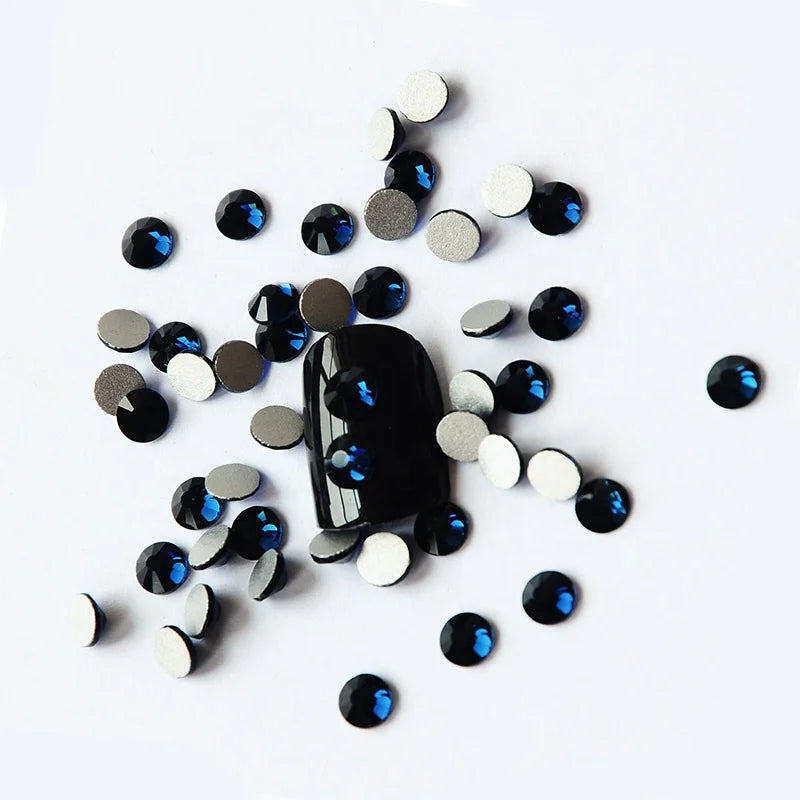 YANRUO 2058 Non Hotfix Flatback Crystals Rhinestones Glass Strass Beads