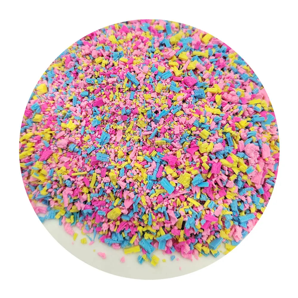500g Mixed Polymer Clay Fruits Carambola Cherry Flower Slices Diamond Beads for Slime Filling DIY Klei Plastic Nail Arts Decor