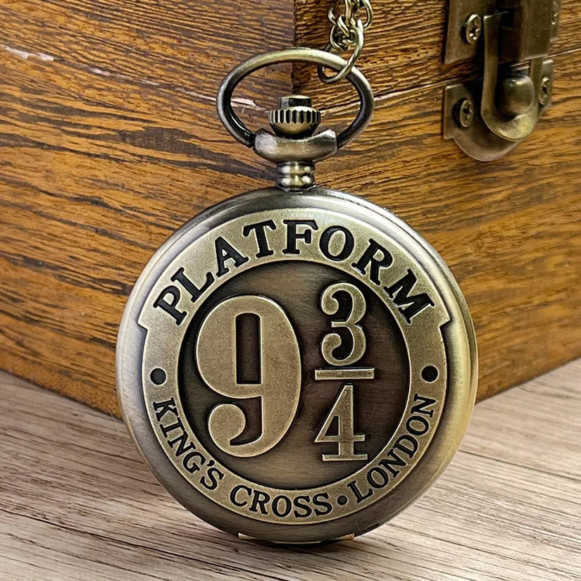 Antique Vintage Quartz Pocket Watch with Flip Pendant Multicolor Unisex Necklace Chain Steampunk Style for Gifts for Women Men