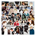 50Pcs Novel Twilight America Famous Movies TV Stickers for Home Fridge Table Decoration Waterproof Die Cut Stickers