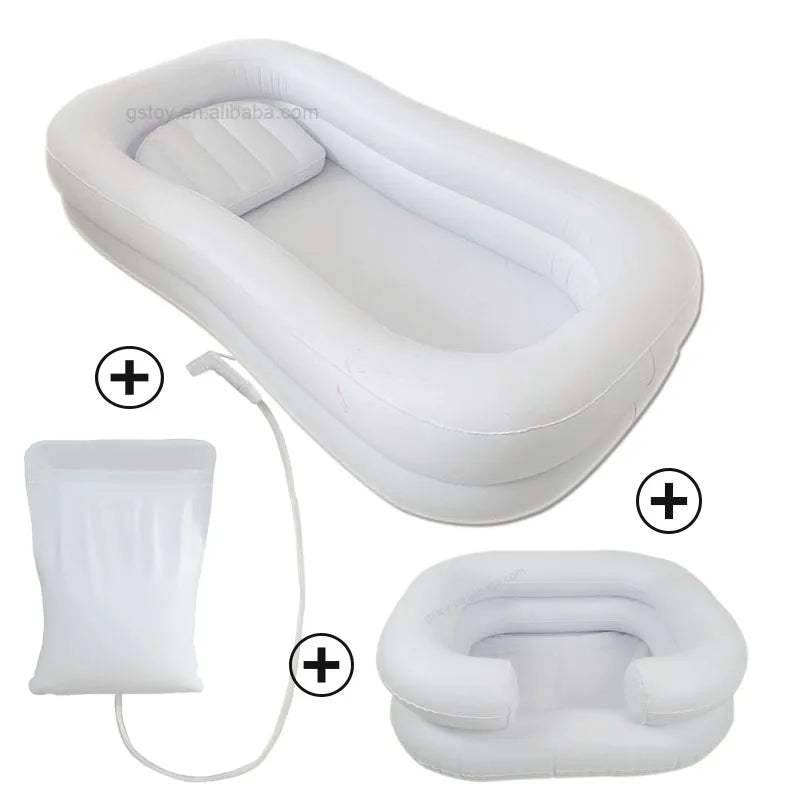 Bedding Shower Medical System Hair Wash Basin Shower Bag Body Washing Bathtub