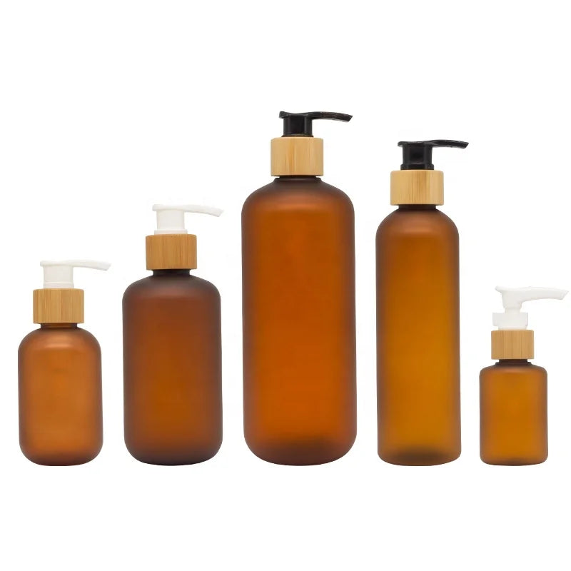 Plastic Lotion Pump Skin Care Bottle Empty Shampoo Soap Dispenser Cosmetic Packaging Bottle