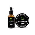 Private Label Beard Care Men's Grooming Sandalwood Jojoba Beard Balm Conditioner Customized Beard Growth Oil Kit