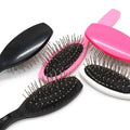 Factory Wholesale Fashion Salon Quality Steel Tooth Comb Plastic Wig Comb with Needle for Home Use and Wig Styling