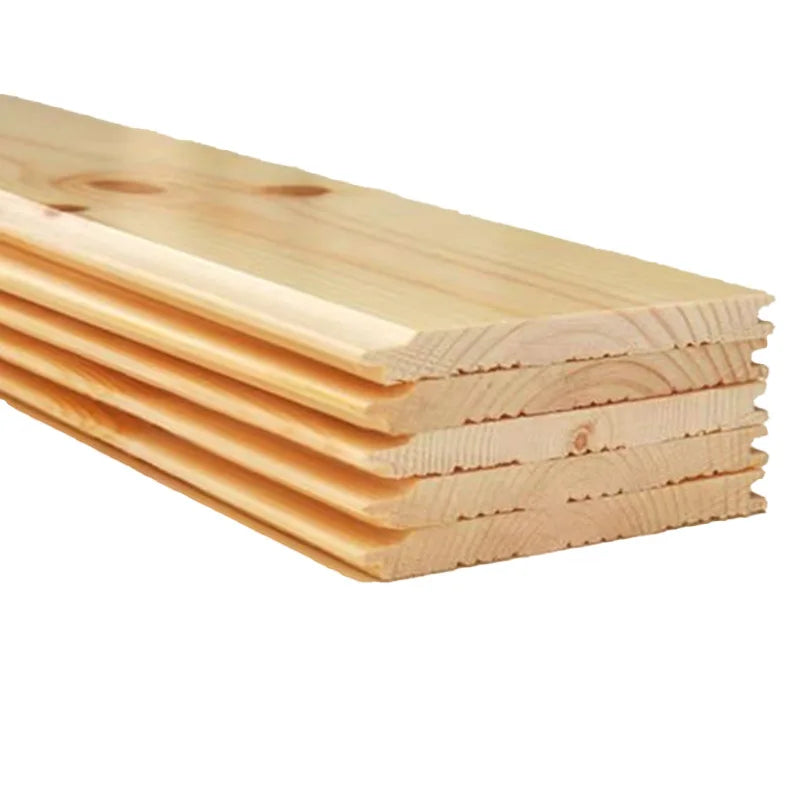 Solid Wood Decorative Wall Covering Panels Pine Wood Timber 3D Pine Wall Panel Pine Wood Timber