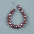 11-14mm Purple Round Edison Loose Freshwater Pearl Jewelry Bracelet