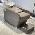 Winplus Luxury Reclining Hair Hairdressing Lay Down Washing Chair Barber Shop Beauty Hair Salon Shampoo Bowl Sink and Chair