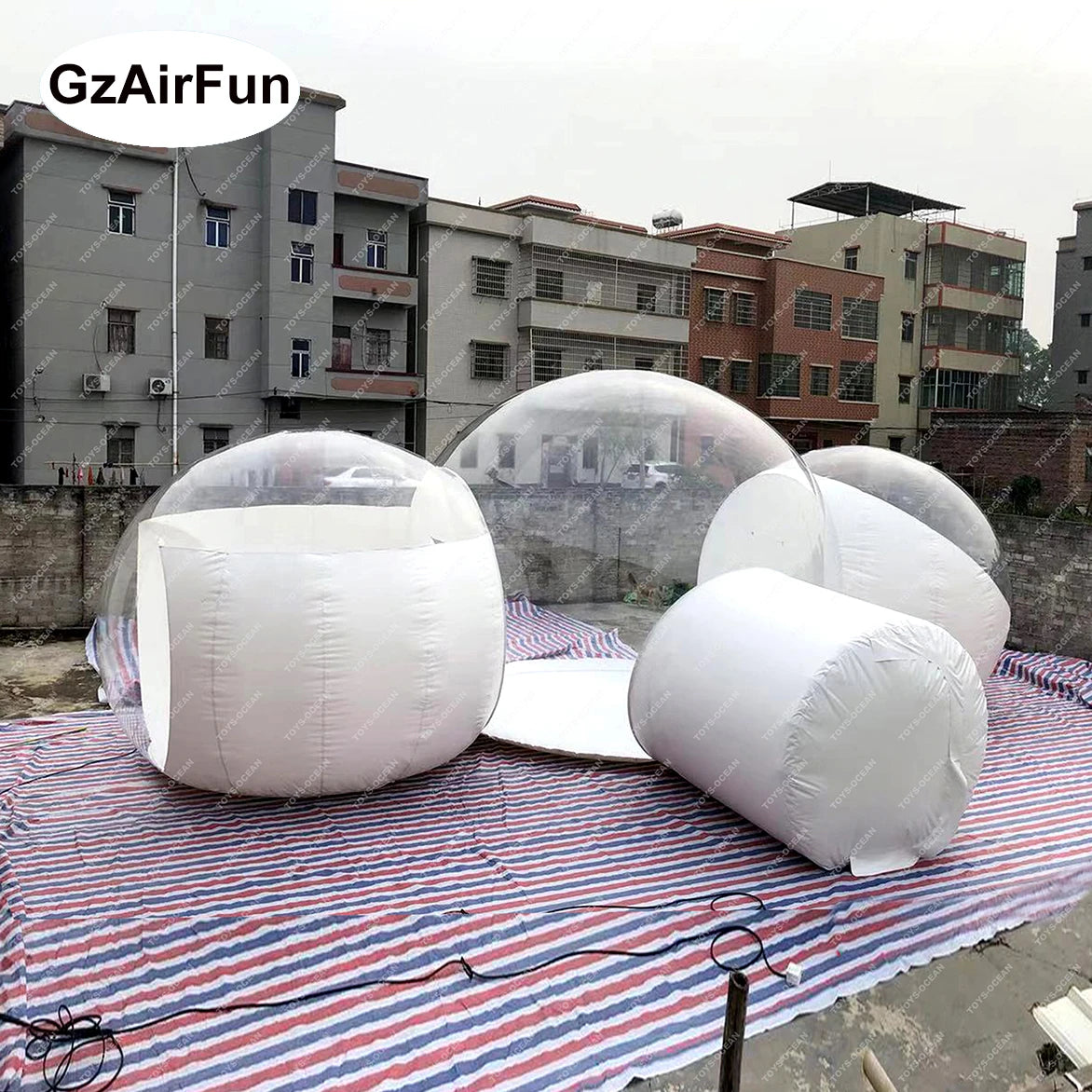 Inflatable Transparent Tent Clear Bubble Tent Outdoor Camping Bubble Tent