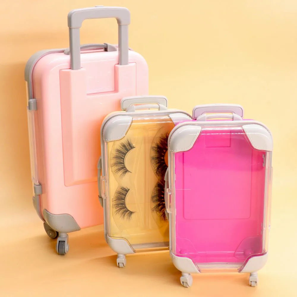 Newest Popular Mini Packing Box Suitcase With Roller & Good Quality Plastic Packing Box in Competitive Price Free Sample