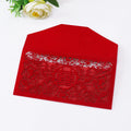 Wholesale Creative Laser Cut Red Paper Envelopes Chinese Traditional Wedding Decorations Luxury Gift Envelope Favors