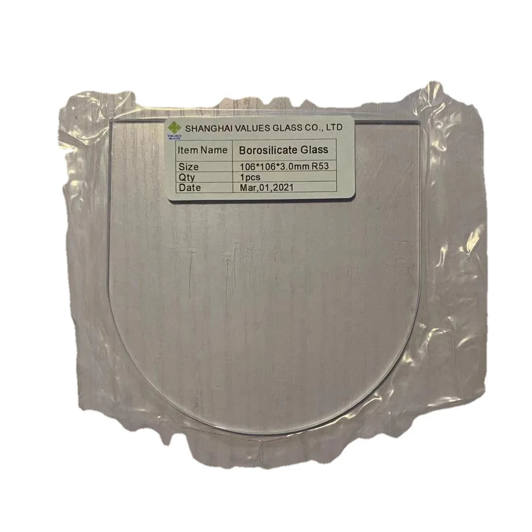 Wholesale Custom VG Clear Glass 3-19mm HighTransmittance 3.3 500 Degrees High Temperature Resistance Industrial Use 1830x2440mm