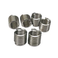 304 Tailless Thread Insert for Plastic Stainless Steel Inserts Thread Repair Other Fasteners Smooth Surface Without Burrs