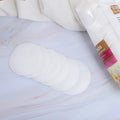 Free Sample CARE ME Disposable Pure Cotton Cosmetic Pads High Absorbent Facial Makeup Pads with Customized Color