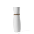 Custom White Ceramic Flower Vase Simplicity Hemp Rope Vase Modern Elegant Home Decorative Flower Vases for Home Decor