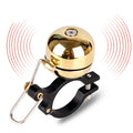 Bicycle Bell Bike Horn Pure Copper Loud Sound Handlebar Adjustable One Touch Road Mtb Foldable Bike Alarm