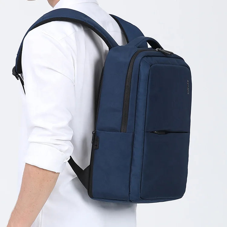 Aoking Bagpack Custom Printed Men Business Laptop Backpack Large Leisure Travel Ergonomic Design Waterproof Laptop Mochila