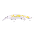 Heavy Minnow Sinking 130mm 37g Plastic Fishing Lure Saltwater Long Casting Rolling Action Fishing Minnow Baits MegaBDM