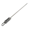 BBQ Skewers Lock & Slide Stainless Steel (4 Pieces) Grill Gadget Best Skewer for Outdoor Grilling