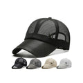 Wholesale Unisex Summer Full Mesh Baseball Cap Breathable Sports Hat with Sporty Style Common Fabric Feature