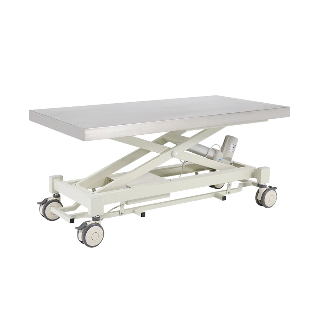 Animal Veterinary Hospital Electric Veterinary Lift Table Durable 304 Stainless Steel Veterinary Treatment Examination Bed