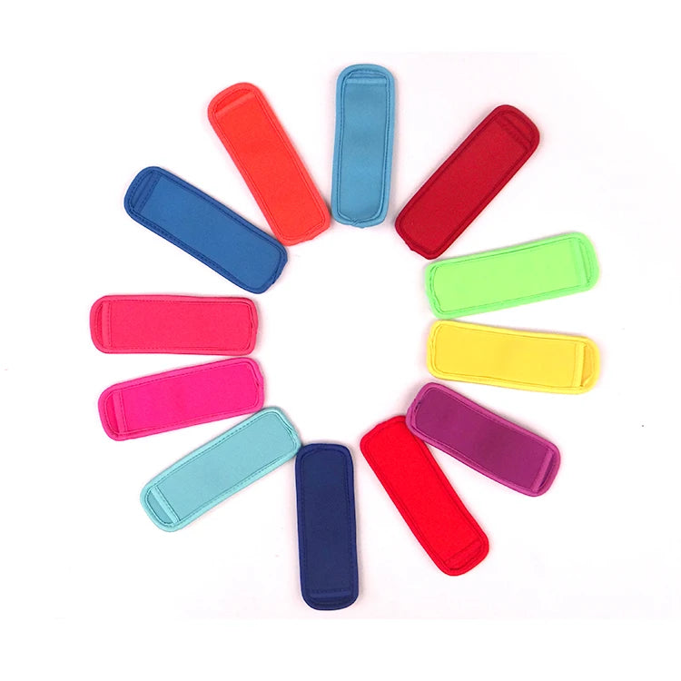 High Quality Custom Colour Neoprene Popsicle Holder Insulated Icy Pole Sleeve for Kids & Adults in Stock