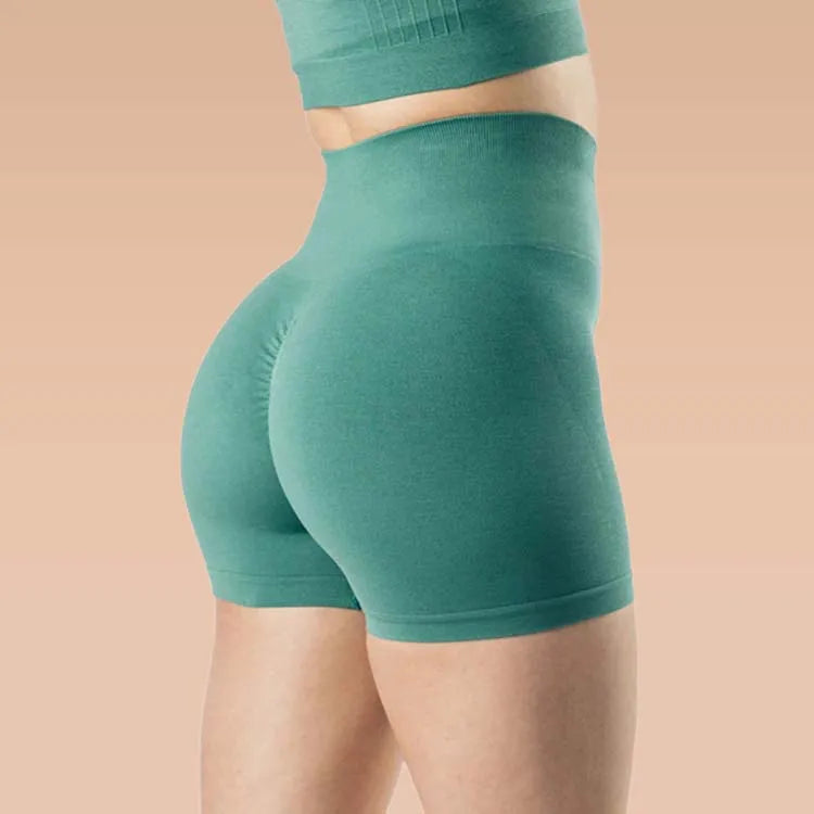 New Seamless Fitness Summer Shorts Hot Sale Scrunch Butt Lift Gym Shorts for Women