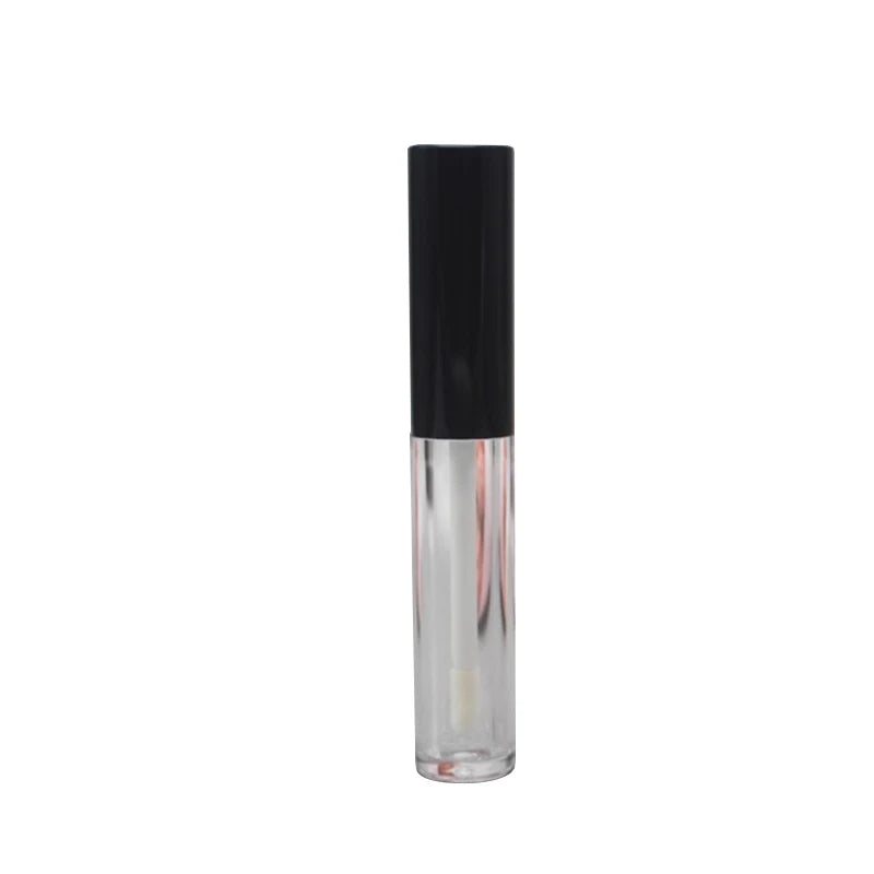 In Stock Clear Empty Liquid Lipstick Tubes Packaging Plastic Lip Gloss Tube With Brush