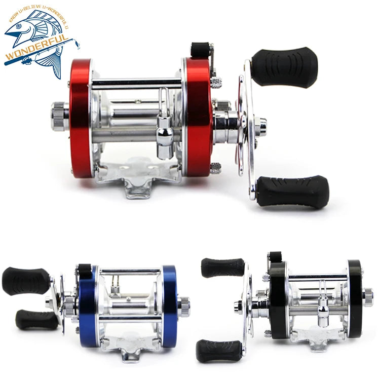 6+1 Bearings Trolling Drum Bait Casting Fishing Reel Slow Jigging Reel