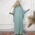 Wholesale Muslim Women's One Piece Set Elegant Gorgeous Comfortable Ice Silk Crepe Material Jilbab