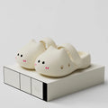 Cute Animal Waterproof Cartoon Cat Shape Open Toe Winter Anti-Slip Soft Summer Platform EVA Slides for for Women