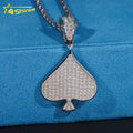 Hip Hop Jewelry Iced Out Moissanite Pendant Men Women 925 Sterling Silver Fashion Pendant for Necklace