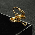 GT Hot Selling Ring Stainless Steel Fashion 18k Gold Stainless Steel Rings Adjustable Fashion Octopus Ring