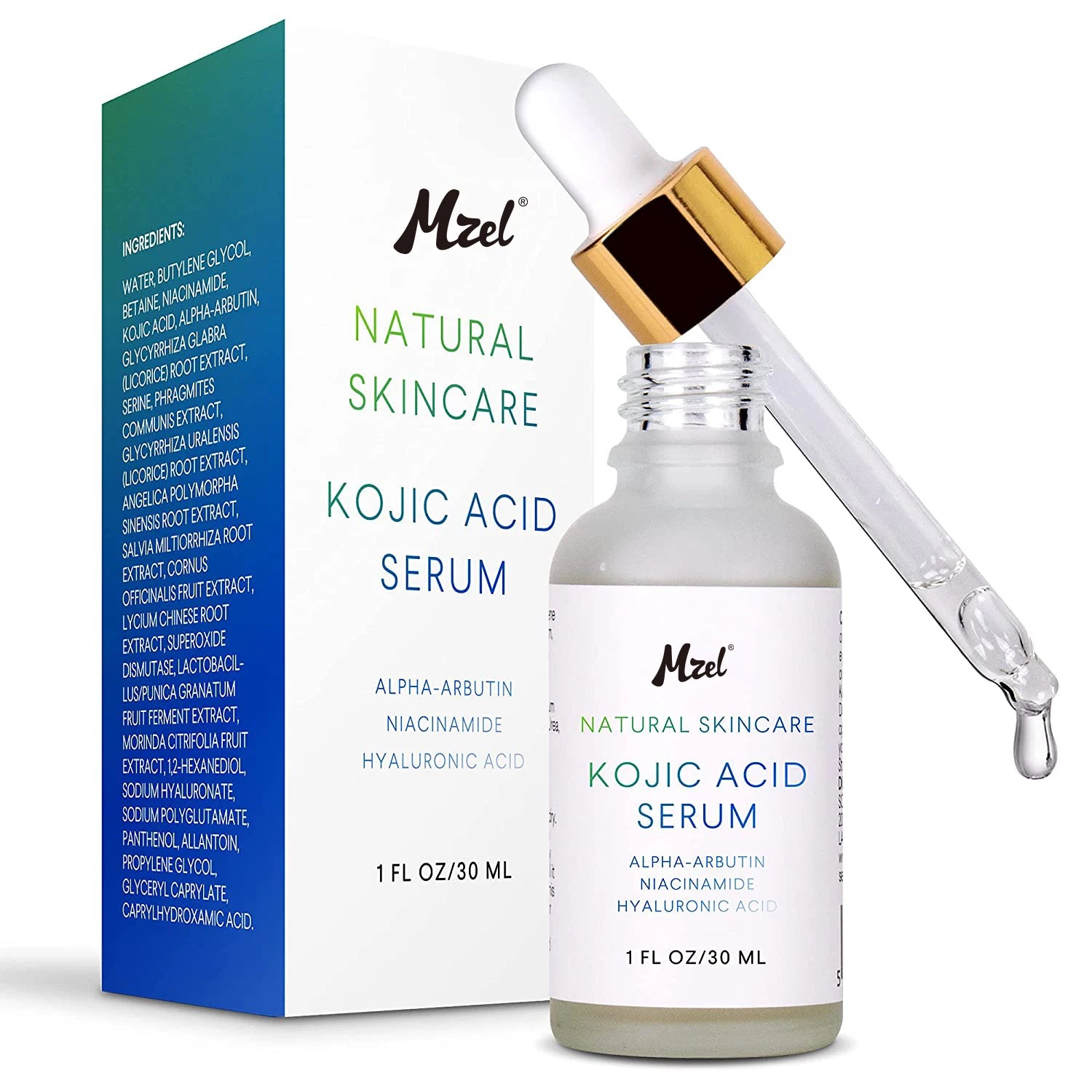 Private Label 100% Pure Natural Whitening Kojic Acid Face Serum
