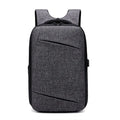 Fashion Large Capacity England Waterproof Laptop Backpack Travel Backpack with USB for 15.6 Inches Laptop