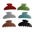 Wholesale Colorful Glitter Shark Cellulose Acetate Hair Clips Fashion Retro Hair Clips Shiny Hair Claw Clips for Women