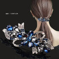 Wholesale Korean Bling Crystal Accessories Fashionable Hair Clips Girls Sets Alloy Hairgrips Girls