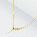 NEW Wholesale Fashion Jewelry 0.65mm 0.8mm Adjustable 925 Sterling Box Chain Silver Necklace Rose Gold Plated Necklace Chains