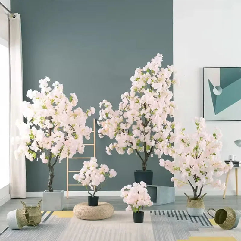 High Quality Wedding Props Artificial Silk Flowers Artificial Plants Artificial Cherry Blossom Tree for Decoration